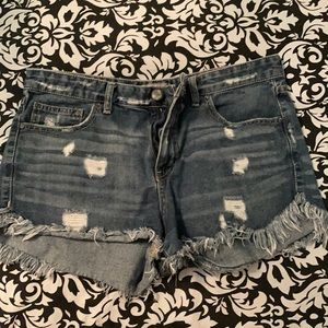 Size 30 free people denim shorts